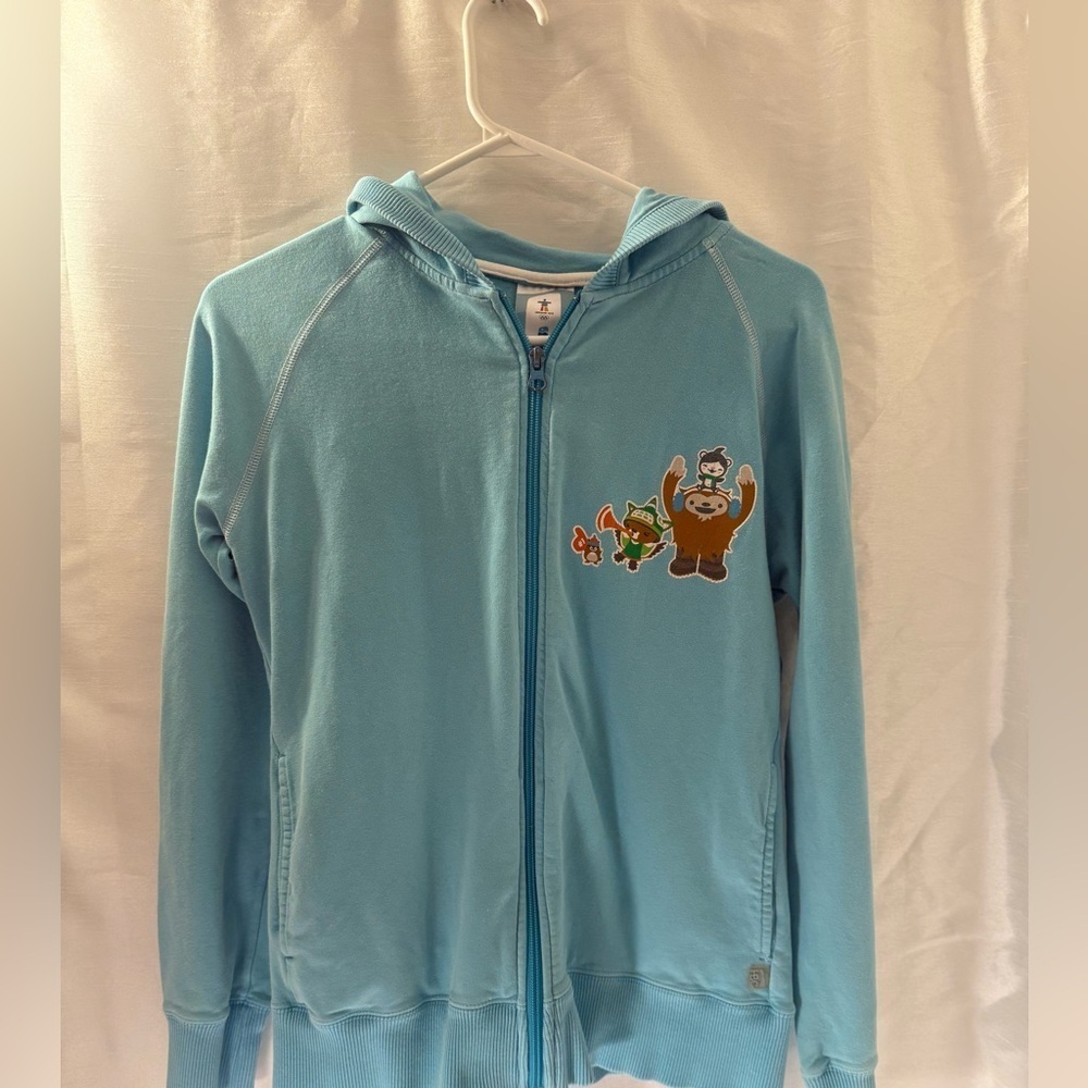 2010 Hbc Olympic Games Girls Zip Up Hoodie